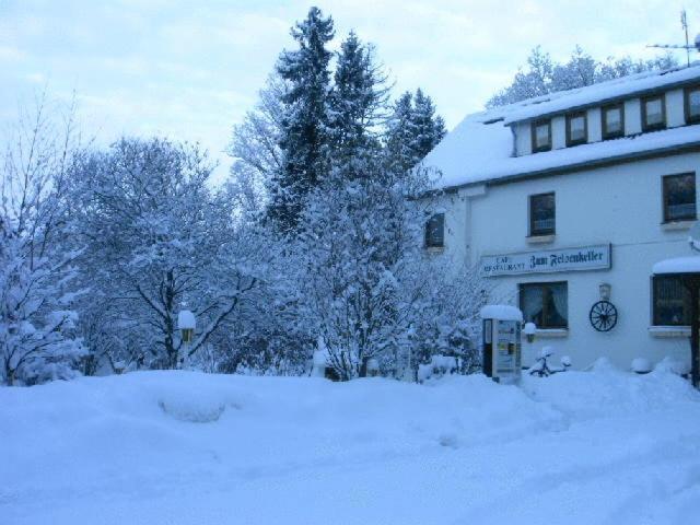 Waldpension Zum Felsenkeller Lichtenfels-Sachsenberg Εξωτερικό φωτογραφία